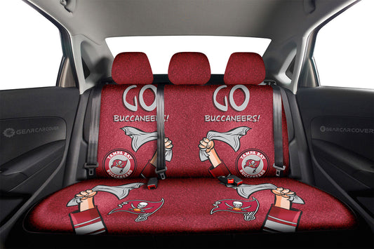 Tampa Bay Buccaneers Car Back Seat Covers Custom Car Accessories - Gearcarcover - 2