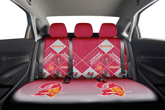 Tampa Bay Buccaneers Car Back Seat Covers Sporty Team Collection - Gearcarcover - 2