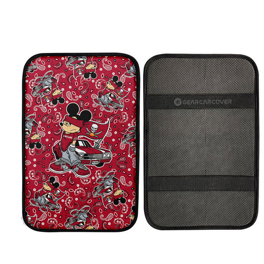 Tampa Bay Buccaneers Car Center Console Cover Cartoon Theme Collection - Gearcarcover - 2