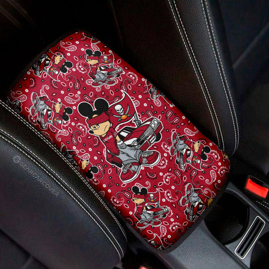 Tampa Bay Buccaneers Car Center Console Cover Cartoon Theme Collection - Gearcarcover - 1