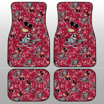 Tampa Bay Buccaneers Car Floor Mats Cartoon Theme Collection - Gearcarcover - 1