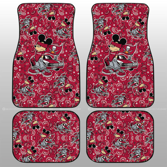 Tampa Bay Buccaneers Car Floor Mats Cartoon Theme Collection - Gearcarcover - 1