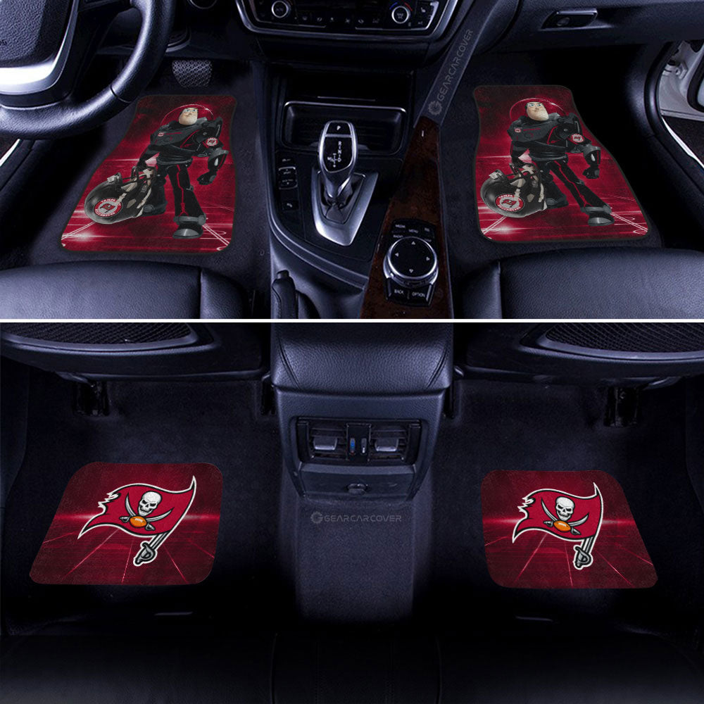 Tampa Bay Buccaneers Car Floor Mats Custom Car Accessories For Fan - Gearcarcover - 2