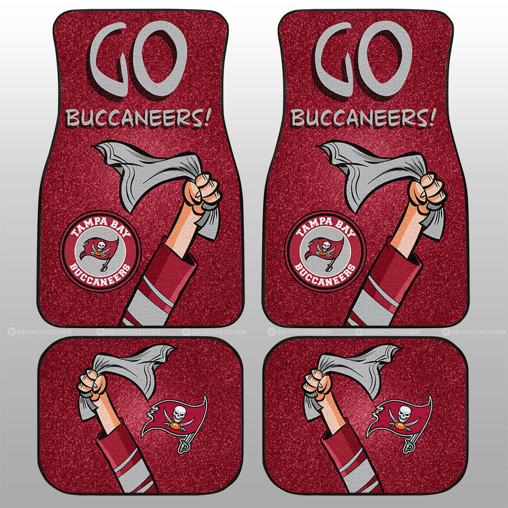 Tampa Bay Buccaneers Car Floor Mats Custom Car Accessories - Gearcarcover - 1