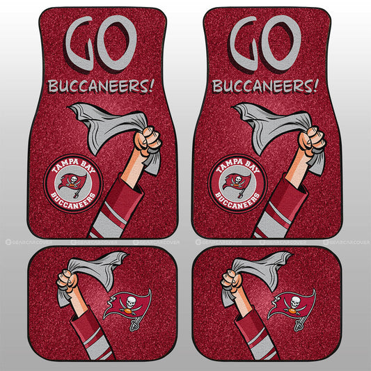 Tampa Bay Buccaneers Car Floor Mats Custom Car Accessories - Gearcarcover - 1