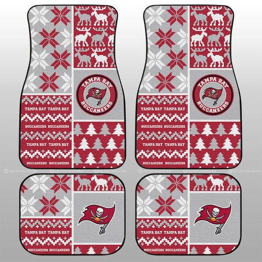 Tampa Bay Buccaneers Car Floor Mats Custom Ugly Style Car Accessories - Gearcarcover - 1