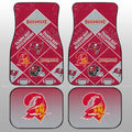 Tampa Bay Buccaneers Car Floor Mats Sporty Team Collection - Gearcarcover - 1