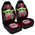 Tampa Bay Buccaneers Car Seat Covers Baby Yoda Car Accessories For Fan - Gearcarcover - 3