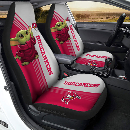 Tampa Bay Buccaneers Car Seat Covers Baby Yoda Car Accessories - Gearcarcover - 2