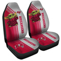 Tampa Bay Buccaneers Car Seat Covers Baby Yoda Car Accessories - Gearcarcover - 3