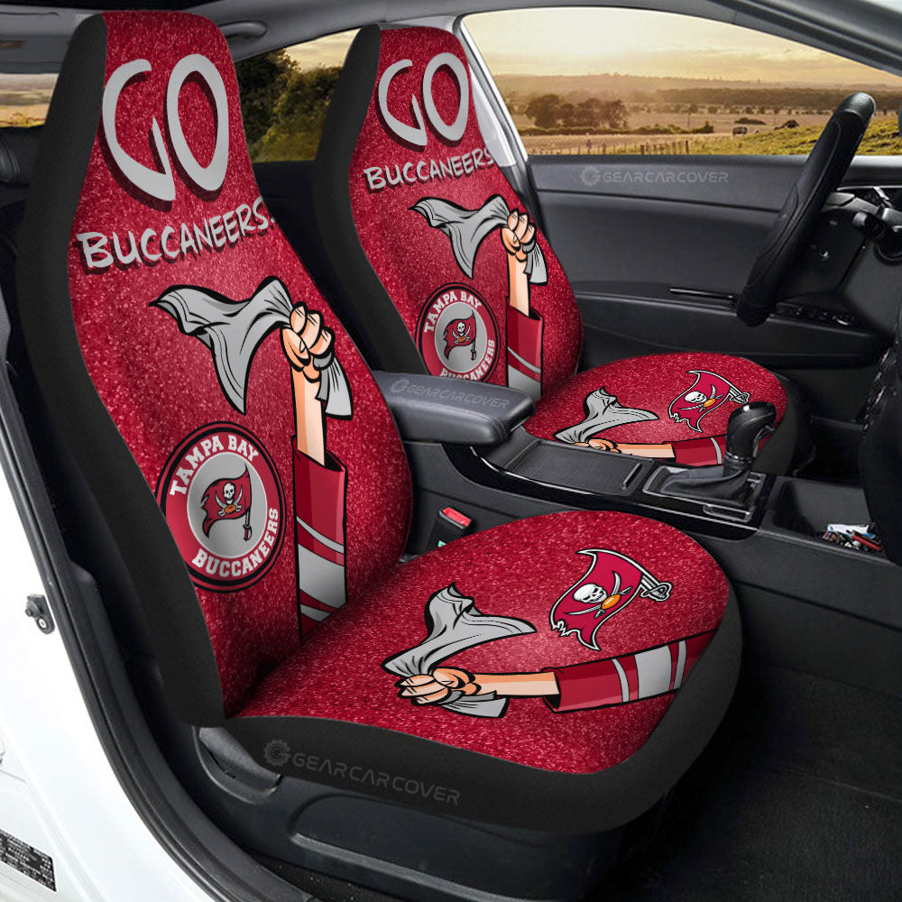 Tampa Bay Buccaneers Car Seat Covers Custom Car Accessories - Gearcarcover - 2