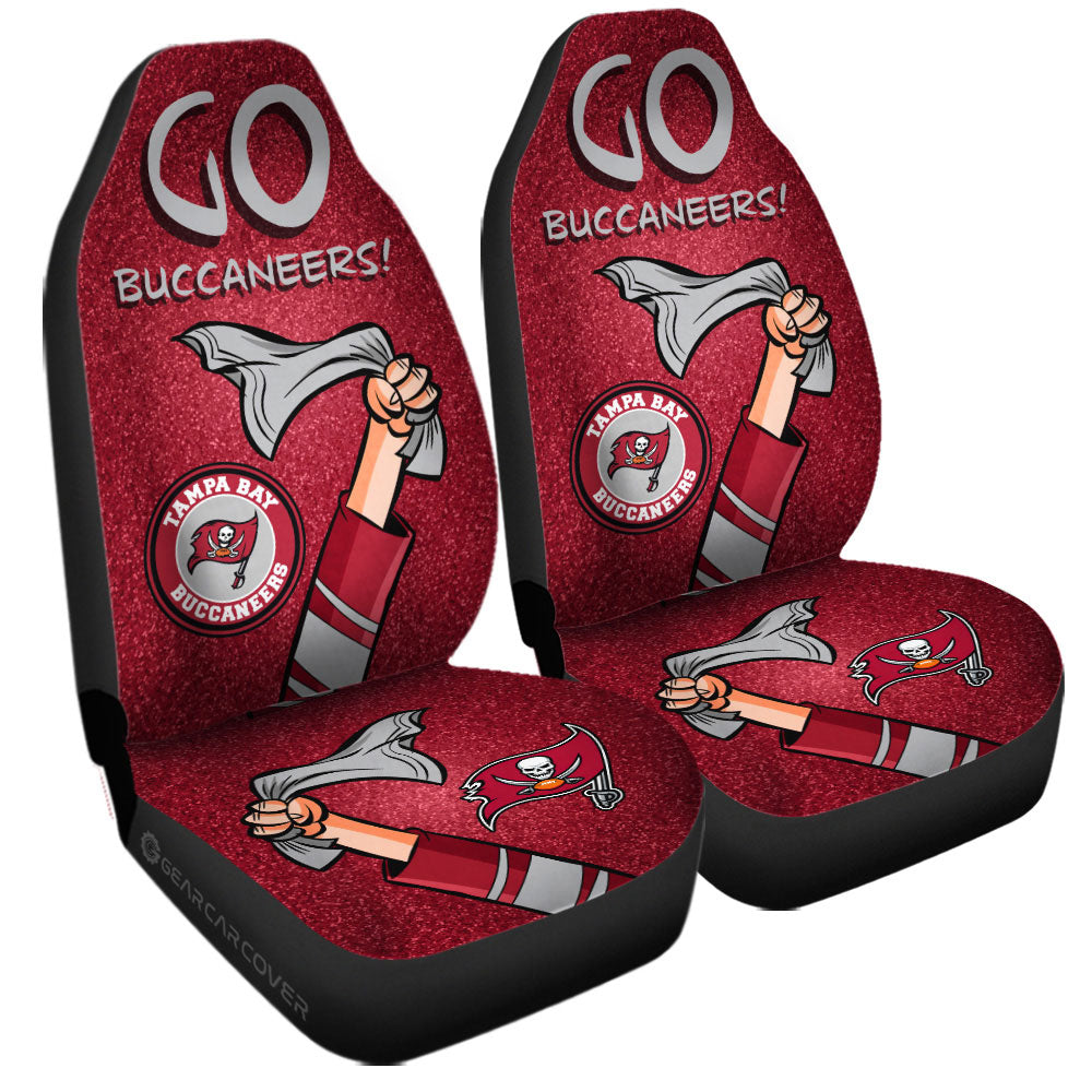 Tampa Bay Buccaneers Car Seat Covers Custom Car Accessories - Gearcarcover - 3