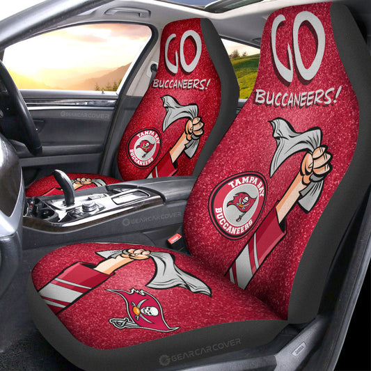 Tampa Bay Buccaneers Car Seat Covers Custom Car Accessories - Gearcarcover - 1