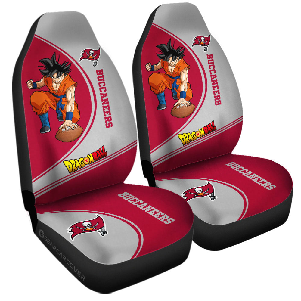 Tampa Bay Buccaneers Car Seat Covers Goku Car Accessories For Fans - Gearcarcover - 3