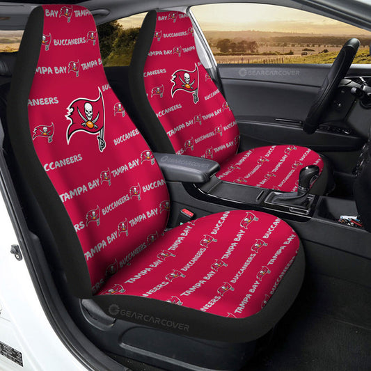 Tampa Bay Buccaneers Car Seat Covers Sporty Team Collection - Gearcarcover - 2
