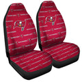 Tampa Bay Buccaneers Car Seat Covers Sporty Team Collection - Gearcarcover - 3