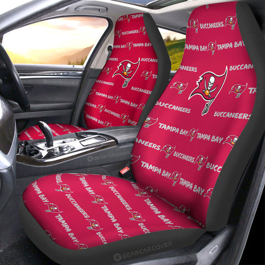 Tampa Bay Buccaneers Car Seat Covers Sporty Team Collection - Gearcarcover - 1