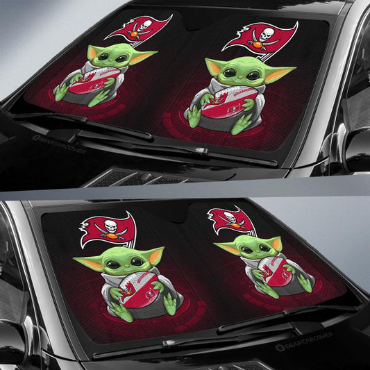 Tampa Bay Buccaneers Car Sunshade Custom Car Accessories For Fan - Gearcarcover - 2