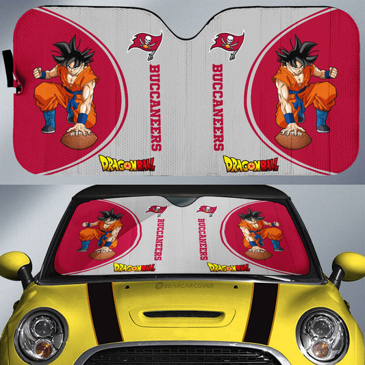 Tampa Bay Buccaneers Car Sunshade Custom Car Accessories For Fans - Gearcarcover - 1