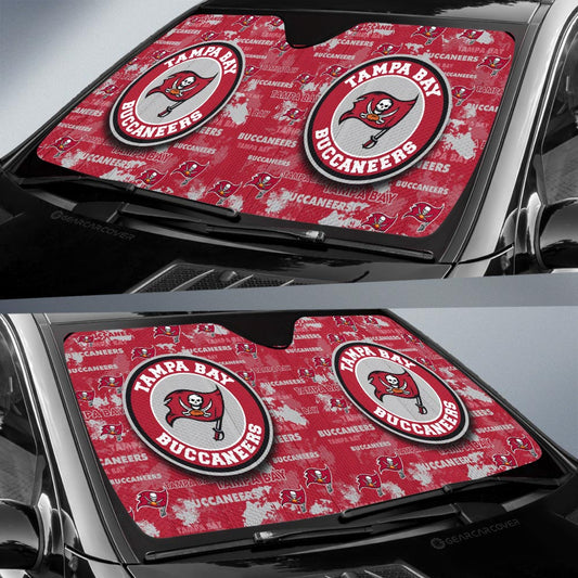 Tampa Bay Buccaneers Car Sunshade Custom Car Accessories - Gearcarcover - 2