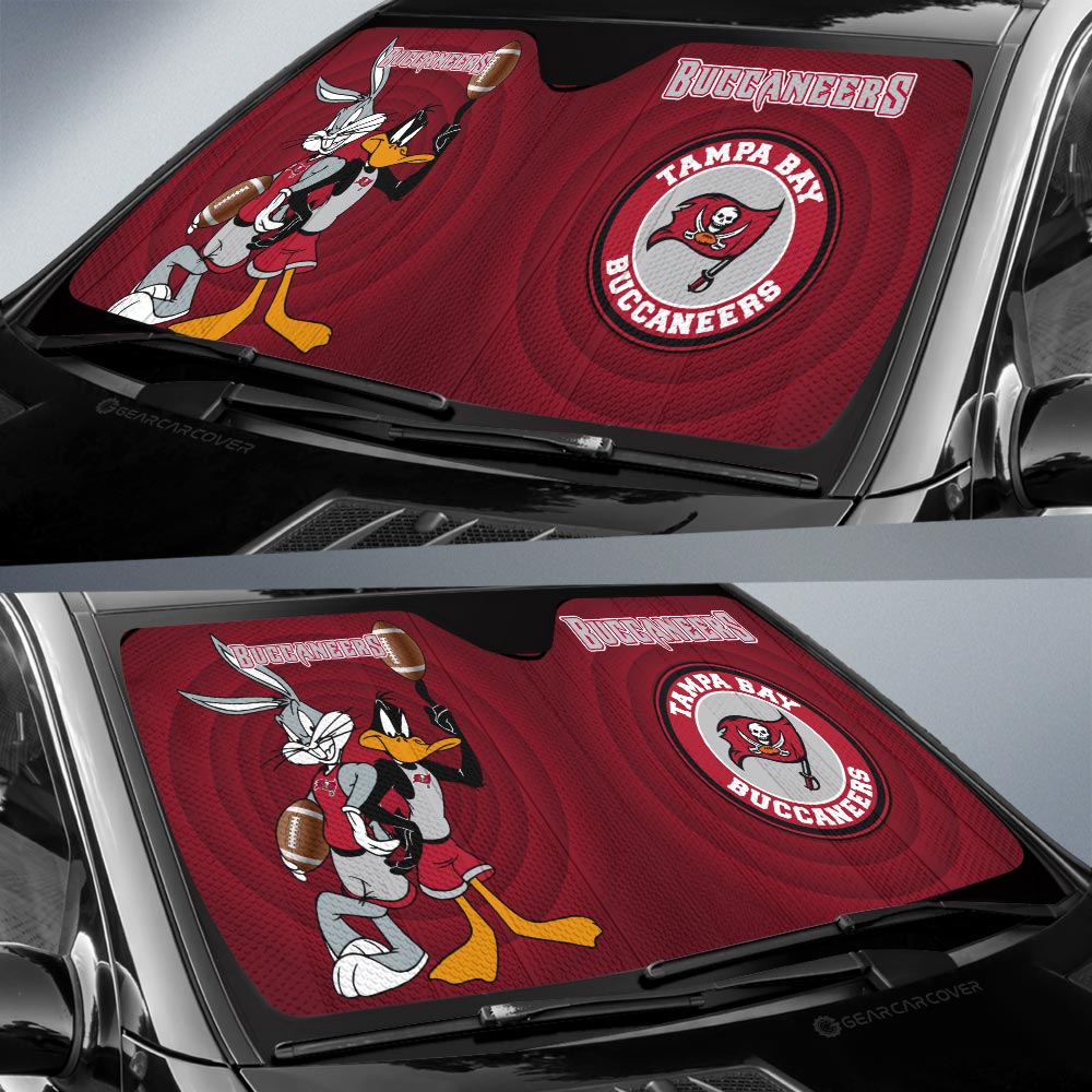 Tampa Bay Buccaneers Car Sunshade Custom Car Accessories - Gearcarcover - 2