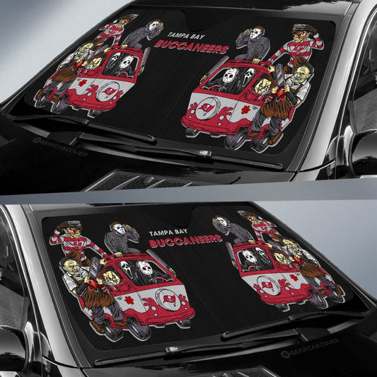 Tampa Bay Buccaneers Car Sunshade Custom Car Accessories - Gearcarcover - 2