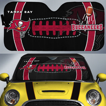 Tampa Bay Buccaneers Car Sunshade Custom Car Accessories - Gearcarcover - 1