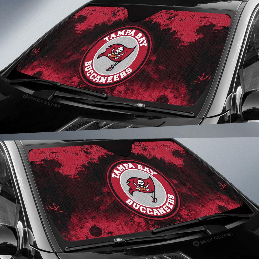 Tampa Bay Buccaneers Car Sunshade Custom Car Accessories - Gearcarcover - 2