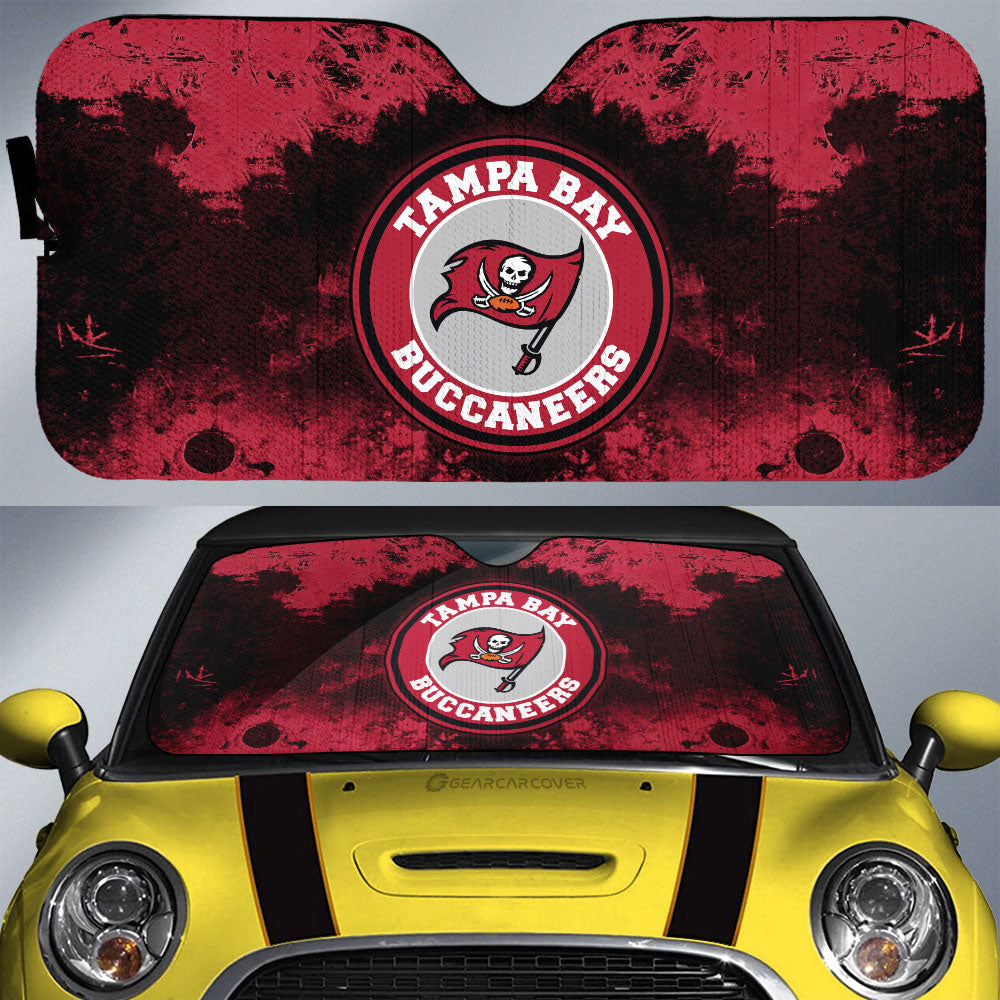 Tampa Bay Buccaneers Car Sunshade Custom Car Accessories - Gearcarcover - 1