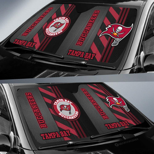 Tampa Bay Buccaneers Car Sunshade Custom Car Accessories - Gearcarcover - 2