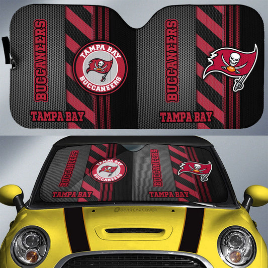 Tampa Bay Buccaneers Car Sunshade Custom Car Accessories - Gearcarcover - 1