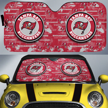 Tampa Bay Buccaneers Car Sunshade Custom Car Accessories - Gearcarcover - 1