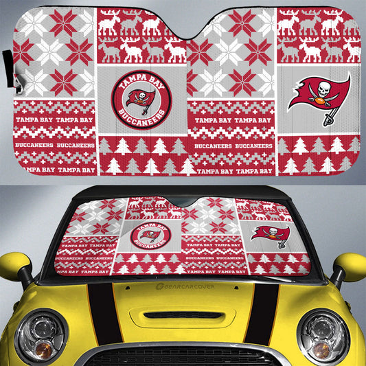 Tampa Bay Buccaneers Car Sunshade Custom Ugly Style Car Accessories - Gearcarcover - 1