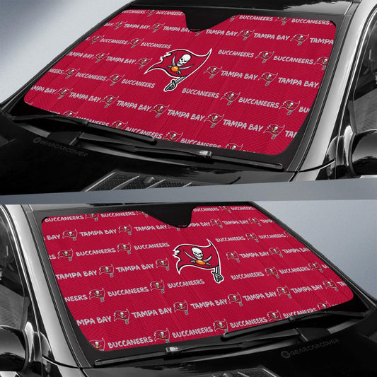 Tampa Bay Buccaneers Car Sunshade Sporty Team Collection - Gearcarcover - 2