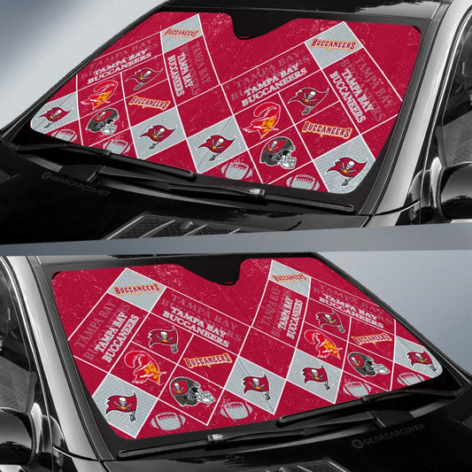 Tampa Bay Buccaneers Car Sunshade Sporty Team Collection - Gearcarcover - 2