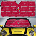 Tampa Bay Buccaneers Car Sunshade Sporty Team Collection - Gearcarcover - 1
