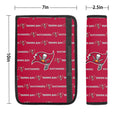 Tampa Bay Buccaneers Seat Belt Covers Sporty Team Collection - Gearcarcover - 1