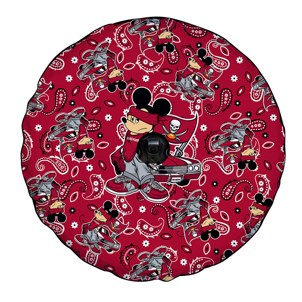 Tampa Bay Buccaneers Spare Tire Covers Camera Hole Cartoon Theme Collection - Gearcarcover - 4