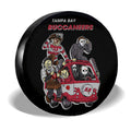 Tampa Bay Buccaneers Spare Tire Covers Horror Characters Car Accessories - Gearcarcover - 3