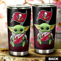 Tampa Bay Buccaneers Tumbler Cup Custom Car Accessories For Fan - Gearcarcover - 2