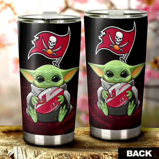 Tampa Bay Buccaneers Tumbler Cup Custom Car Accessories For Fan - Gearcarcover - 2