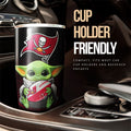 Tampa Bay Buccaneers Tumbler Cup Custom Car Accessories For Fan - Gearcarcover - 3