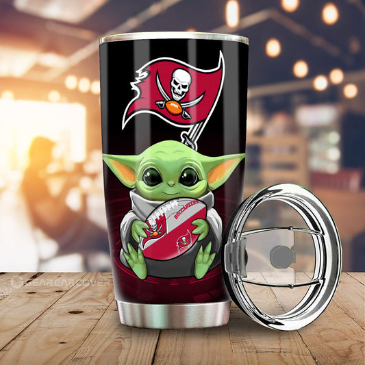 Tampa Bay Buccaneers Tumbler Cup Custom Car Accessories For Fan - Gearcarcover - 1