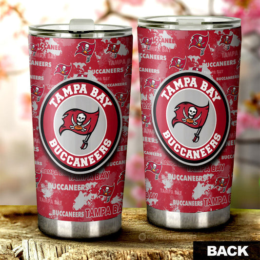 Tampa Bay Buccaneers Tumbler Cup Custom Car Accessories - Gearcarcover - 2