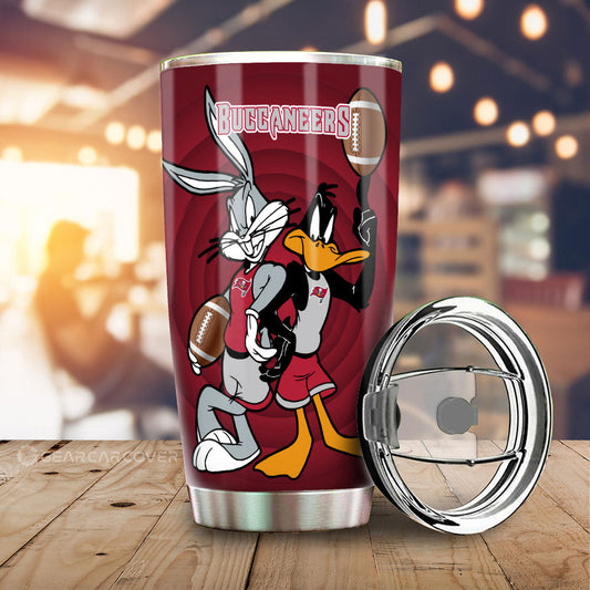 Tampa Bay Buccaneers Tumbler Cup Custom Car Accessories - Gearcarcover - 2