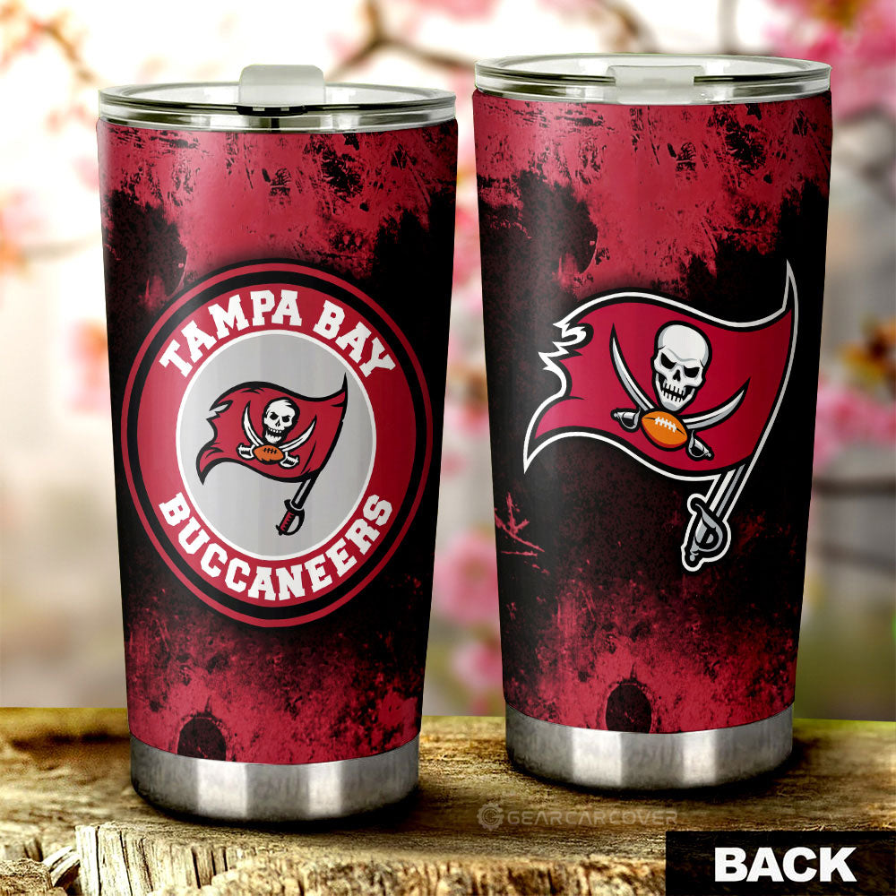 Tampa Bay Buccaneers Tumbler Cup Custom Car Accessories - Gearcarcover - 1