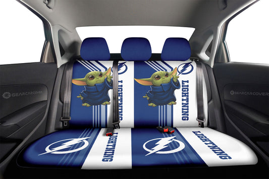 Tampa Bay Lightning Car Back Seat Covers Custom Car Accessories - Gearcarcover - 2