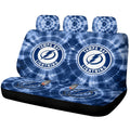 Tampa Bay Lightning Car Back Seat Covers Custom Tie Dye Car Accessories - Gearcarcover - 1