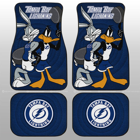 Tampa Bay Lightning Car Floor Mats Custom Car Accessories - Gearcarcover - 1