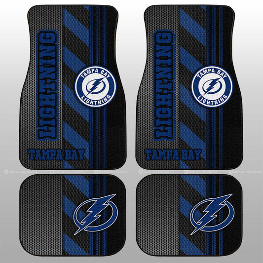 Tampa Bay Lightning Car Floor Mats Custom Car Accessories - Gearcarcover - 1